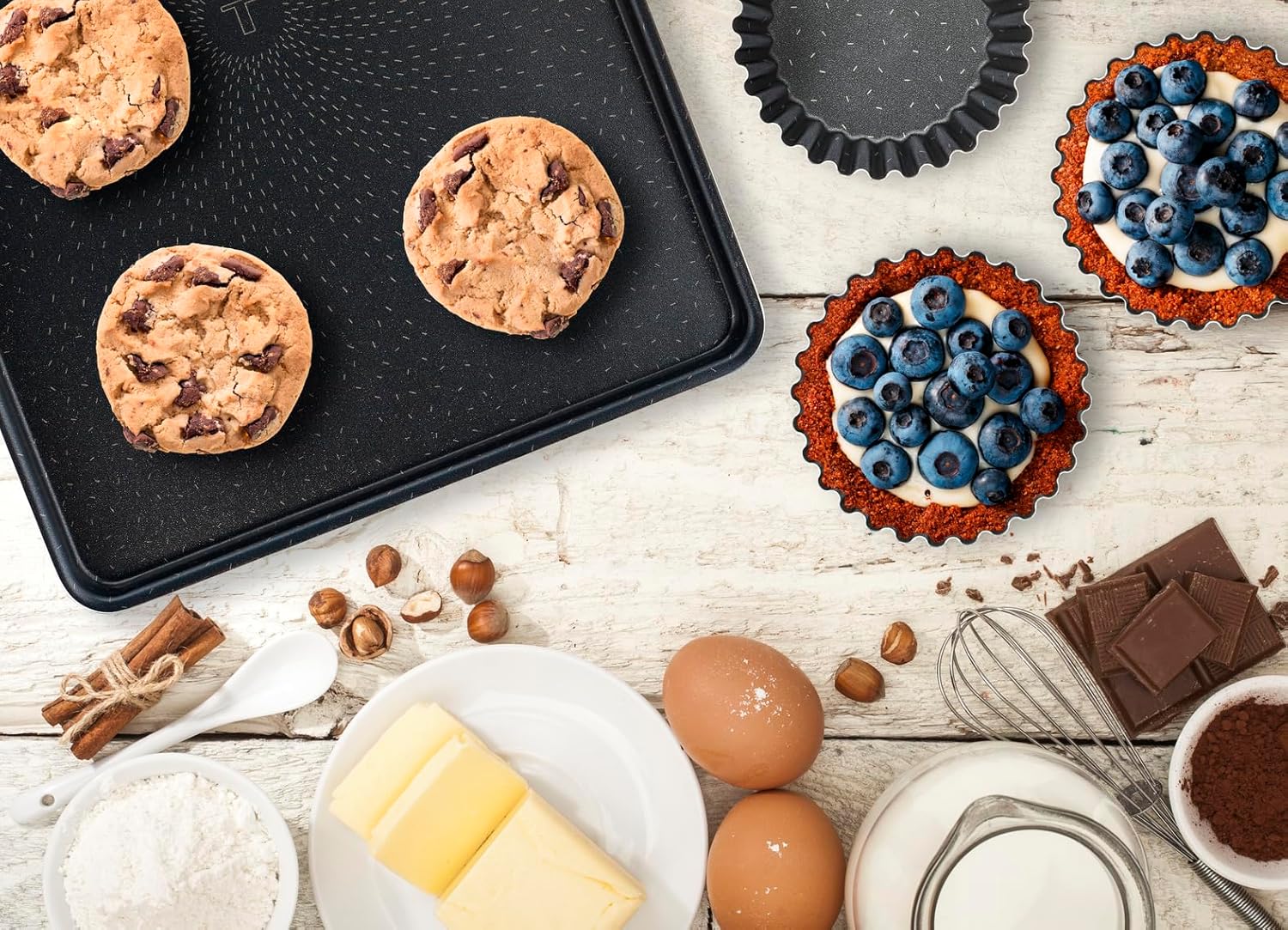 Tefal - Success moule à manqué 24 cm - aluminium recyclé, antiadhésif, fabriqué France - J1609602