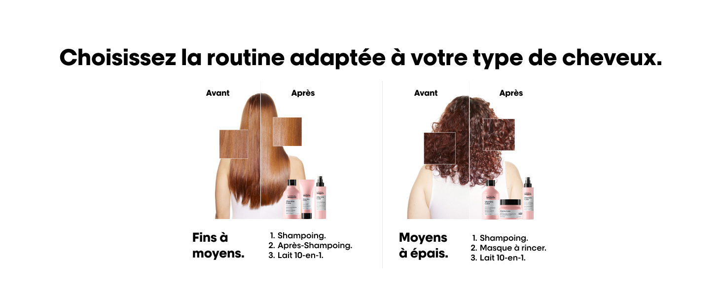 routine capillaire adaptée
