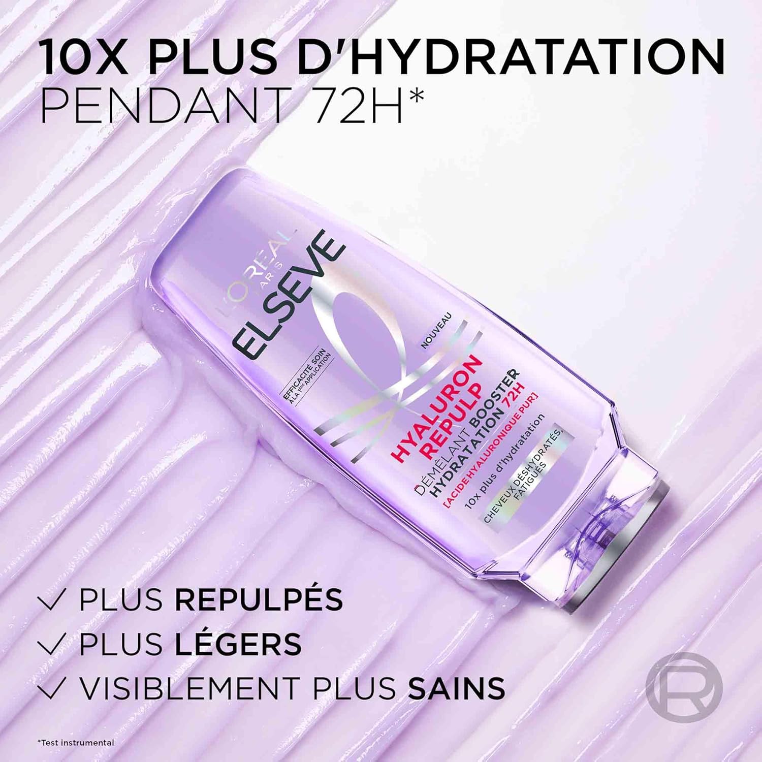 L'Oréal Paris - Elseve Hyaluron Repulp - 200ml - démêlant hydratant cheveux déshydratés