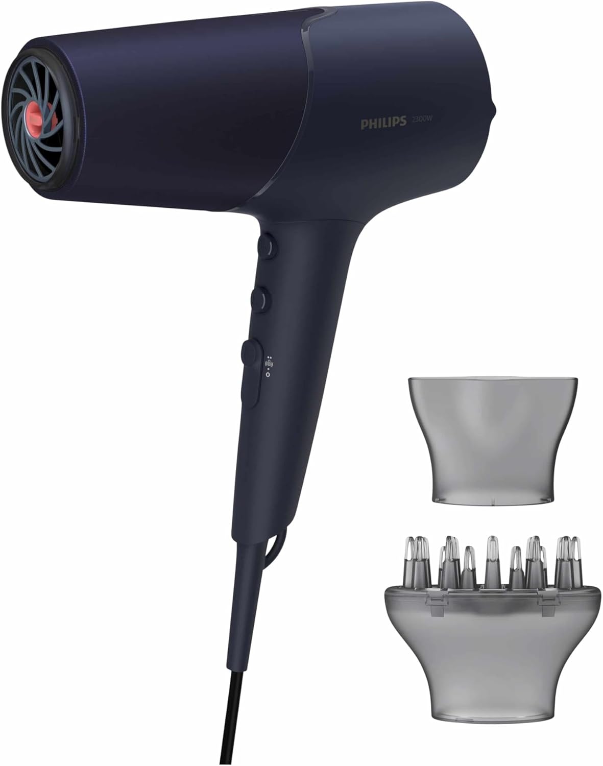 Philips - Sèche-cheveux Séries 5000 - compact, ionique, 2100W - BHD510/00