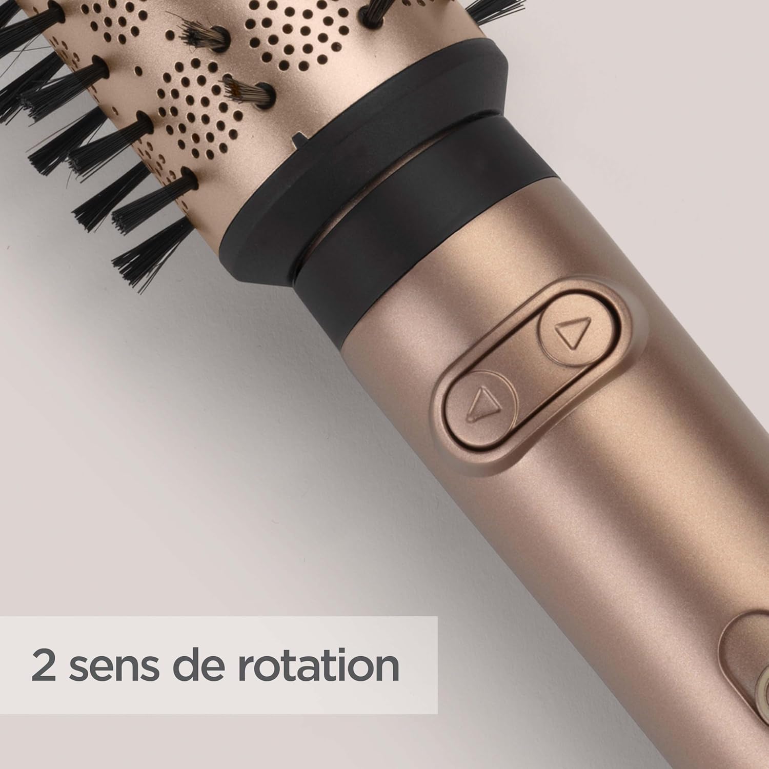 BaByliss - Brosse soufflante Dual 50/40mm, ionique, 2 vitesses, AS952E