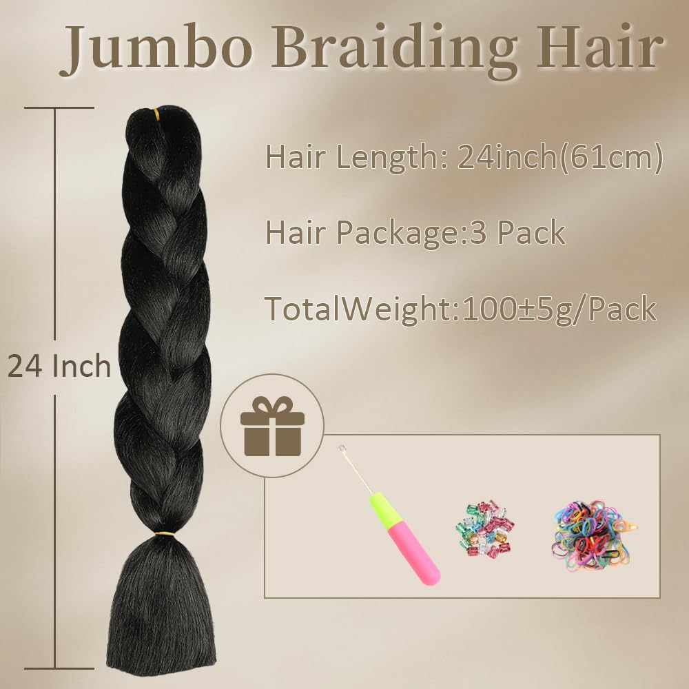ShowJarlly - Ombre Jumbo Braids 24