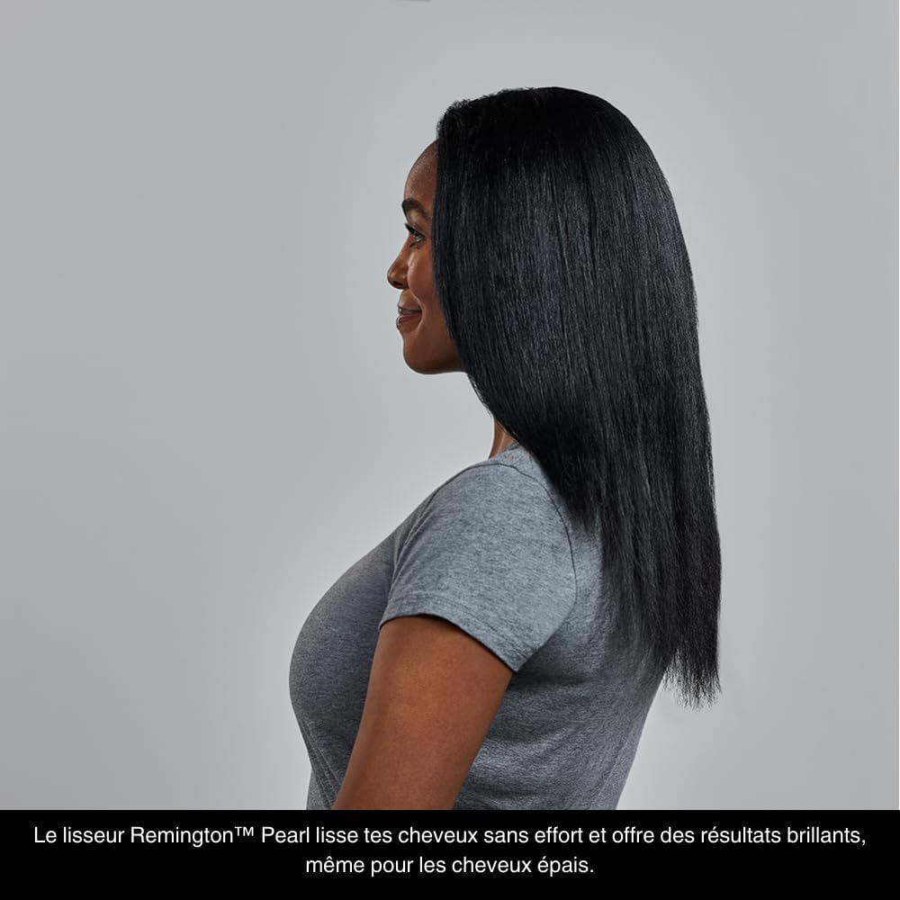 Remington - lisseur Pearl - plaques céramique, LCD, 150-235°C, S9501