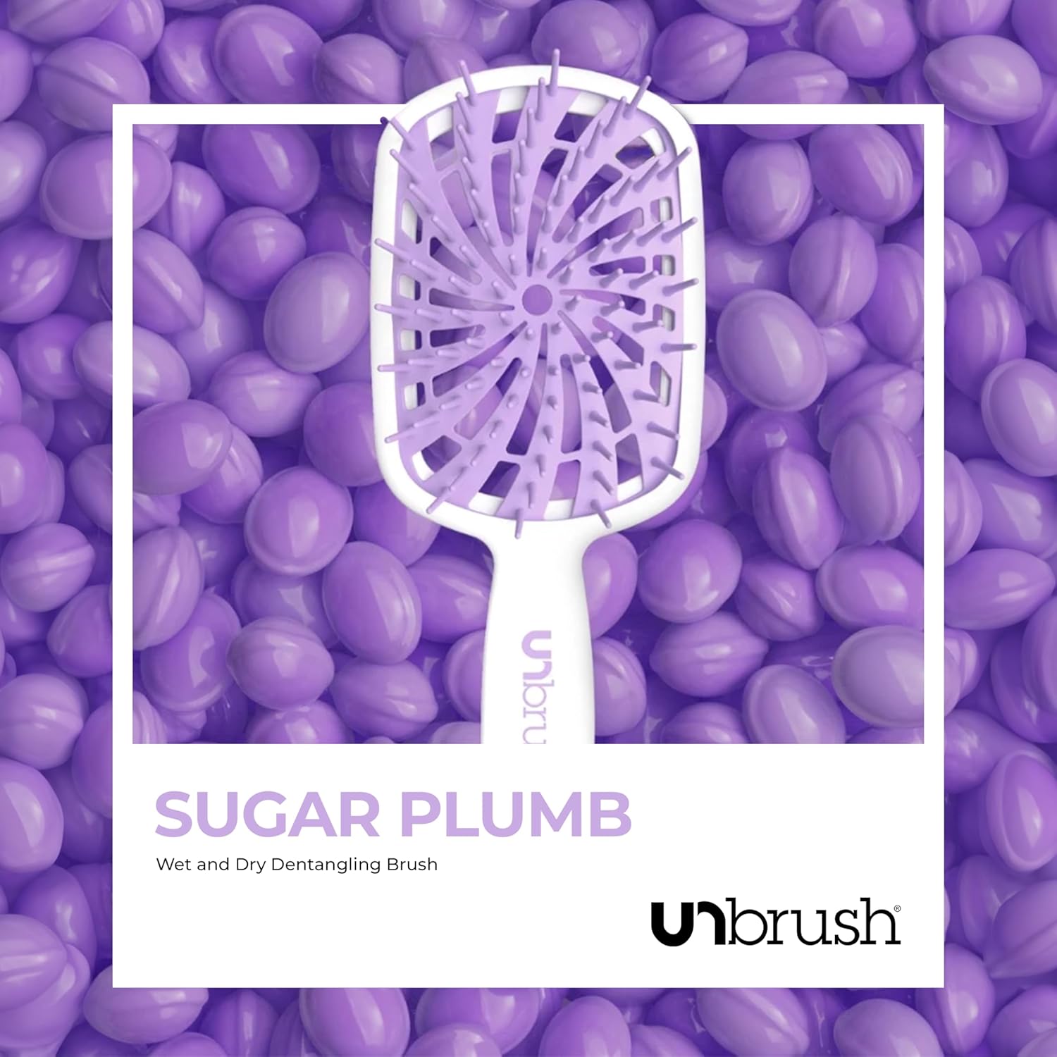 FHI Heat - UNbrush Plus - ultra légère, 84 poils UltraFlex, brosse démêlante antistatique