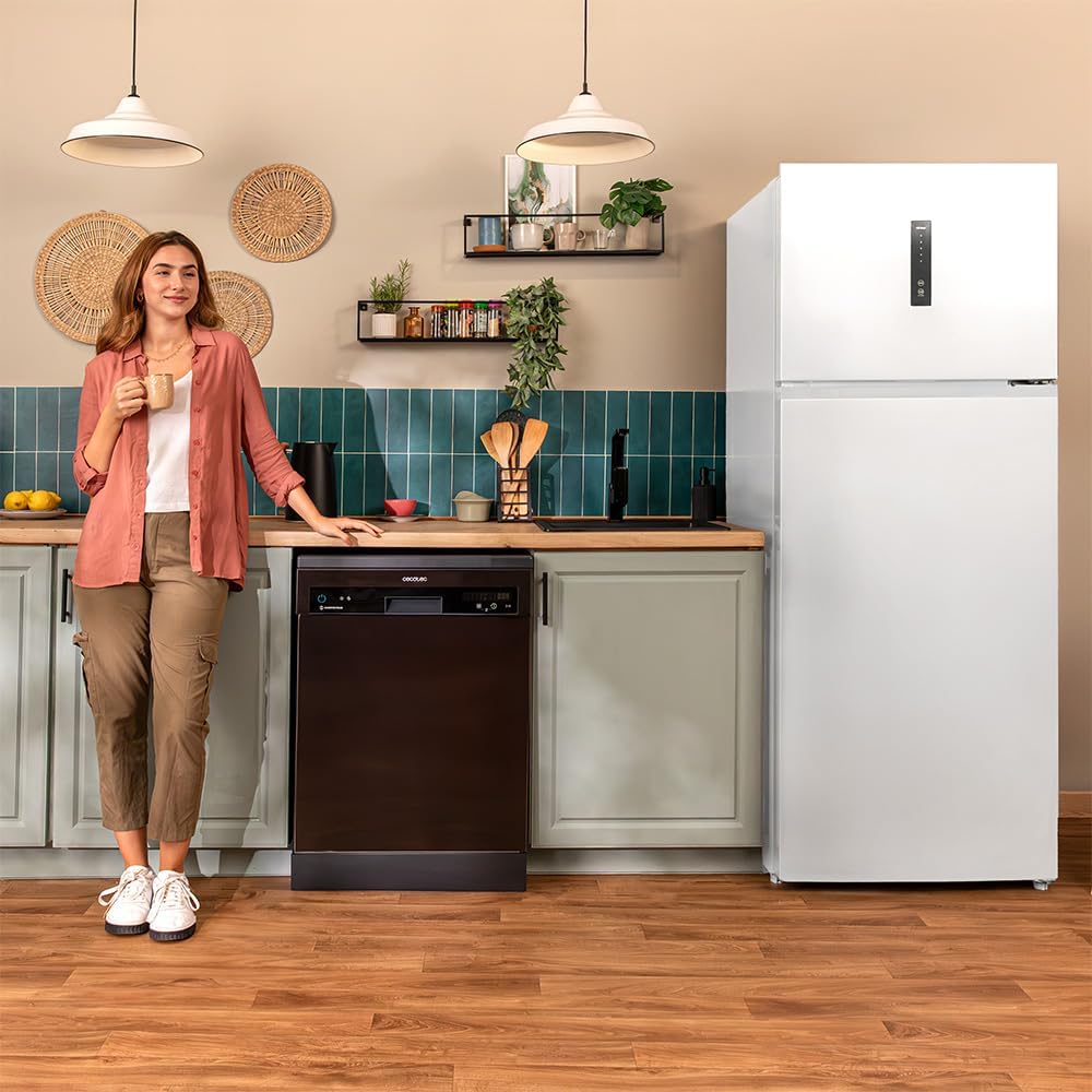 Cecotec - Bolero CoolMarket 2D - 465L No Frost, écran, alarme - 2D 465 NF