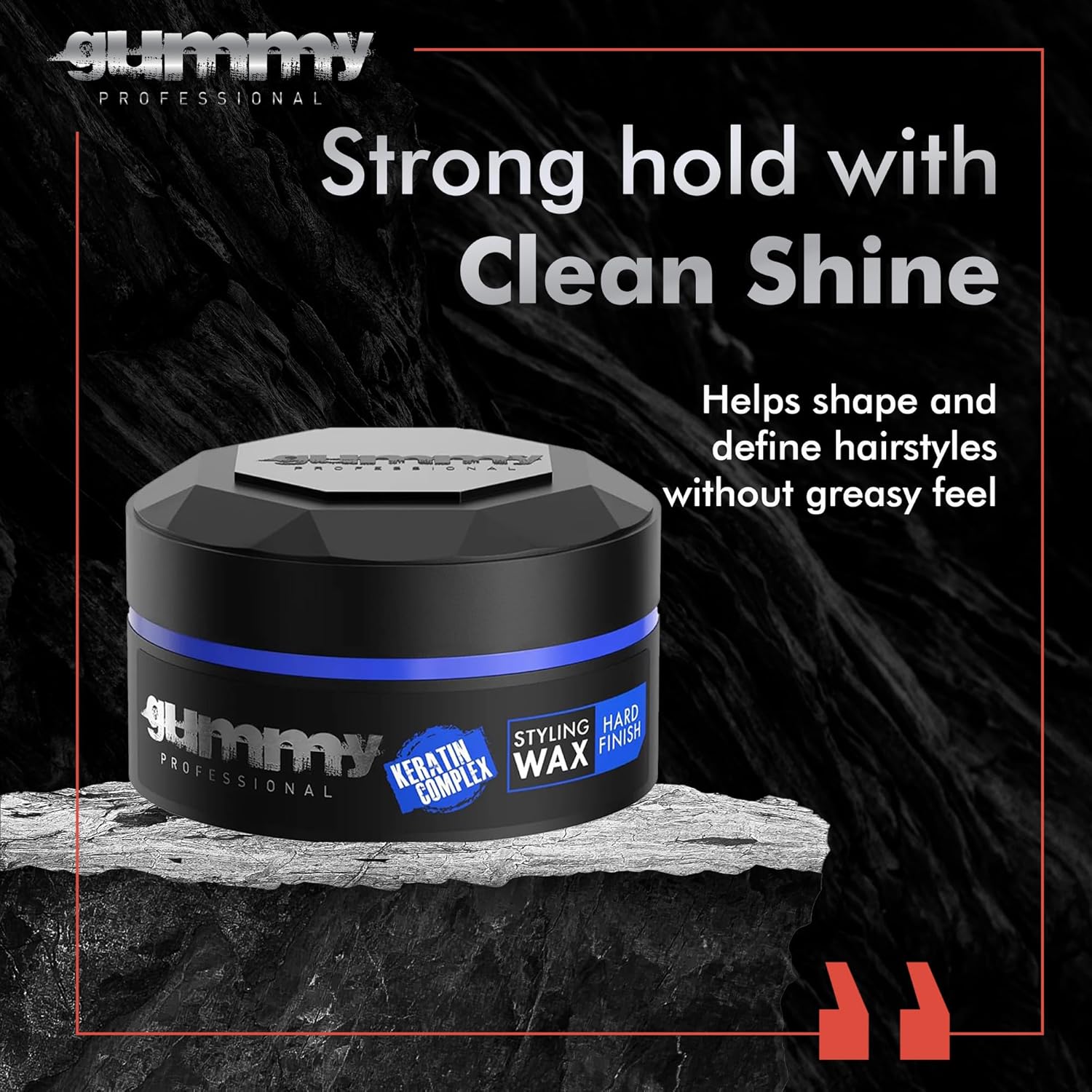 Fonex - Gummy Hard Finish - 150ml - Cire coiffante effet fort