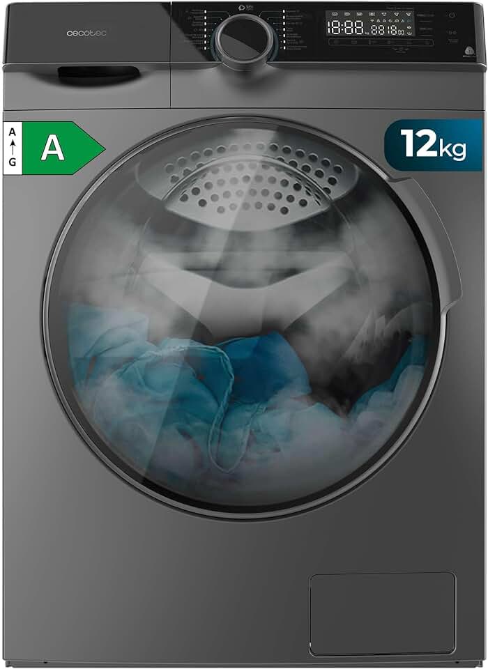 Cecotec - Bolero DressCode (série 121000) - 12kg, 1400tr/min, Inverter, Spa Care
