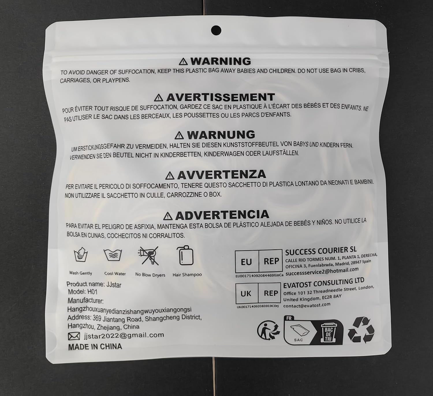 JJstar - chignon postiche bouclé, élastique, cheveux naturels, brun/blond