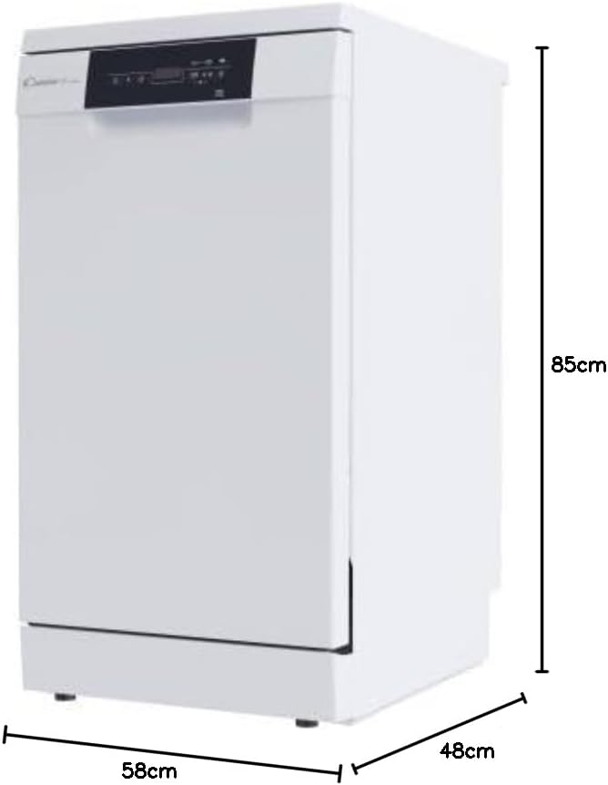 Candy - lave-vaisselle compact - 45 cm - 10 couverts, 5 programmes - CDPH 2D1047W-01