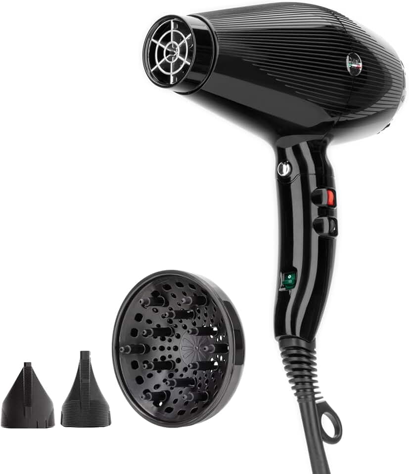 Gamma+ - Sèche-cheveux G-Tronic - 390g - ionique, moteur brushless, silencieux, prise Schuko - GTRONIC2500
