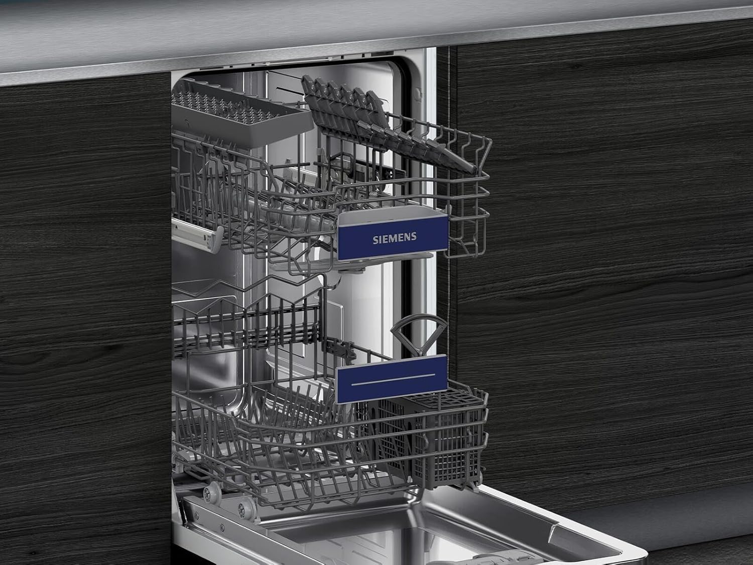 Siemens - iQ300 - 45 cm - lave-vaisselle intégré, varioFlex, infoLight, SR63HX74KE