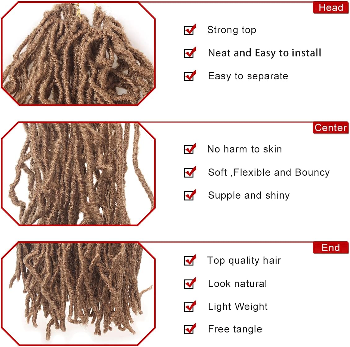Xtrend - Faux Locs 7 Packs 30
