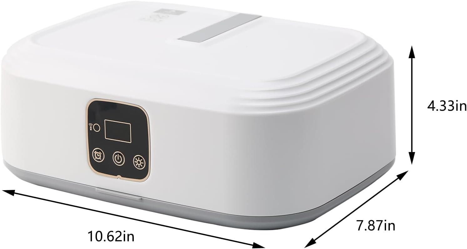 Sèche-Linge Portable Pliable - 600W, minuterie, pompe chaleur, compact