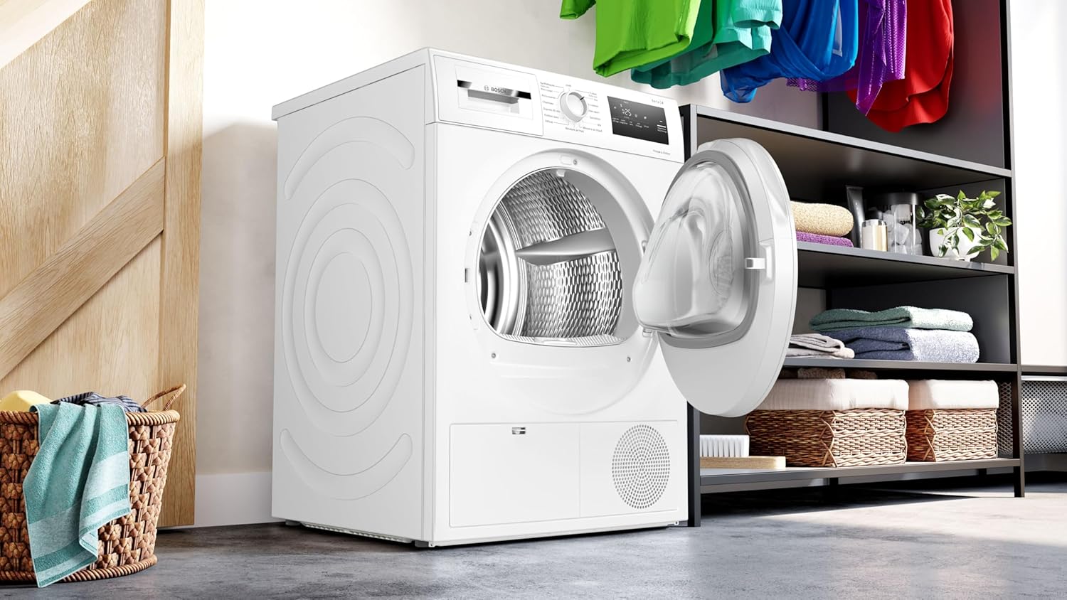 Bosch - Sèche-linge Série 4 8kg pompe à chaleur compact - WTH8300DFR