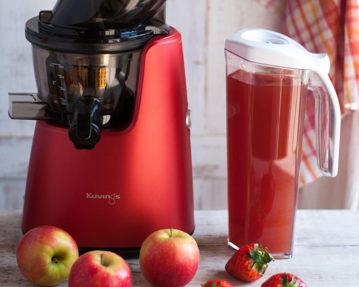 PIKA - carafe sous vide 1L avec pompe et couvercle S, blanc