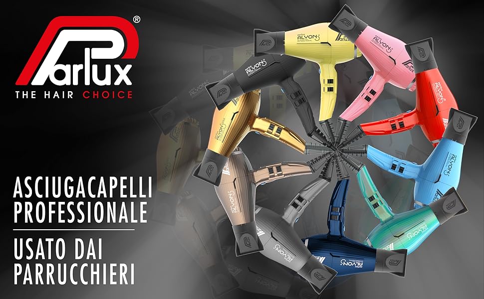 Parlux nouveau modèle rouge alyon