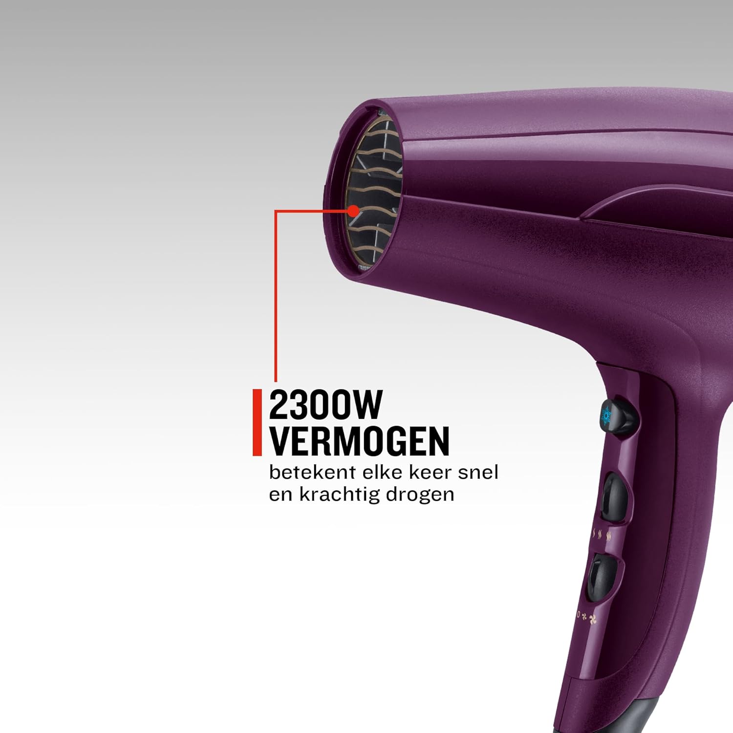 Remington - sèche-cheveux Your Style - 2300W - léger, ionique, brillance, diffuseur volume, D5219