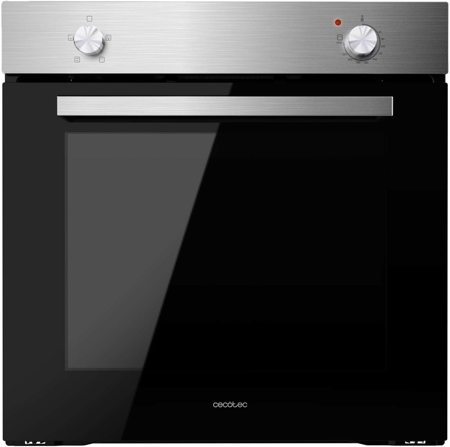 Cecotec - Bolero Hexa C126000 - 77L, inox, vapeur, triple vitrage, A, 2800W, C126000