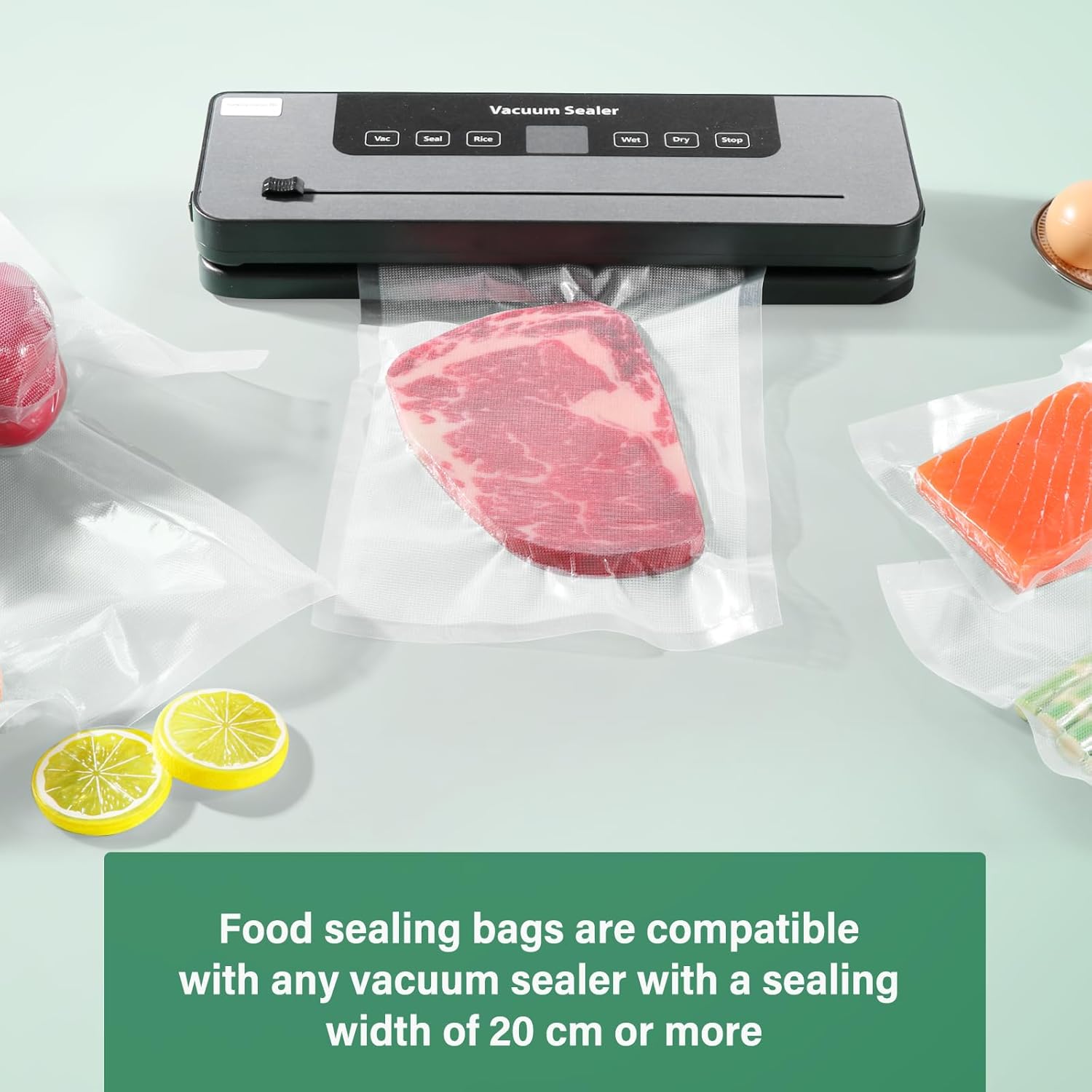 Oderra - Sacs Sous Vide Série 100 - 20x30 cm - Conservation et Congélation