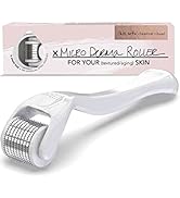 Kitsch Kit Derma Roller 0,25 mm, 540 Microneedle Face Roller (Blanc)