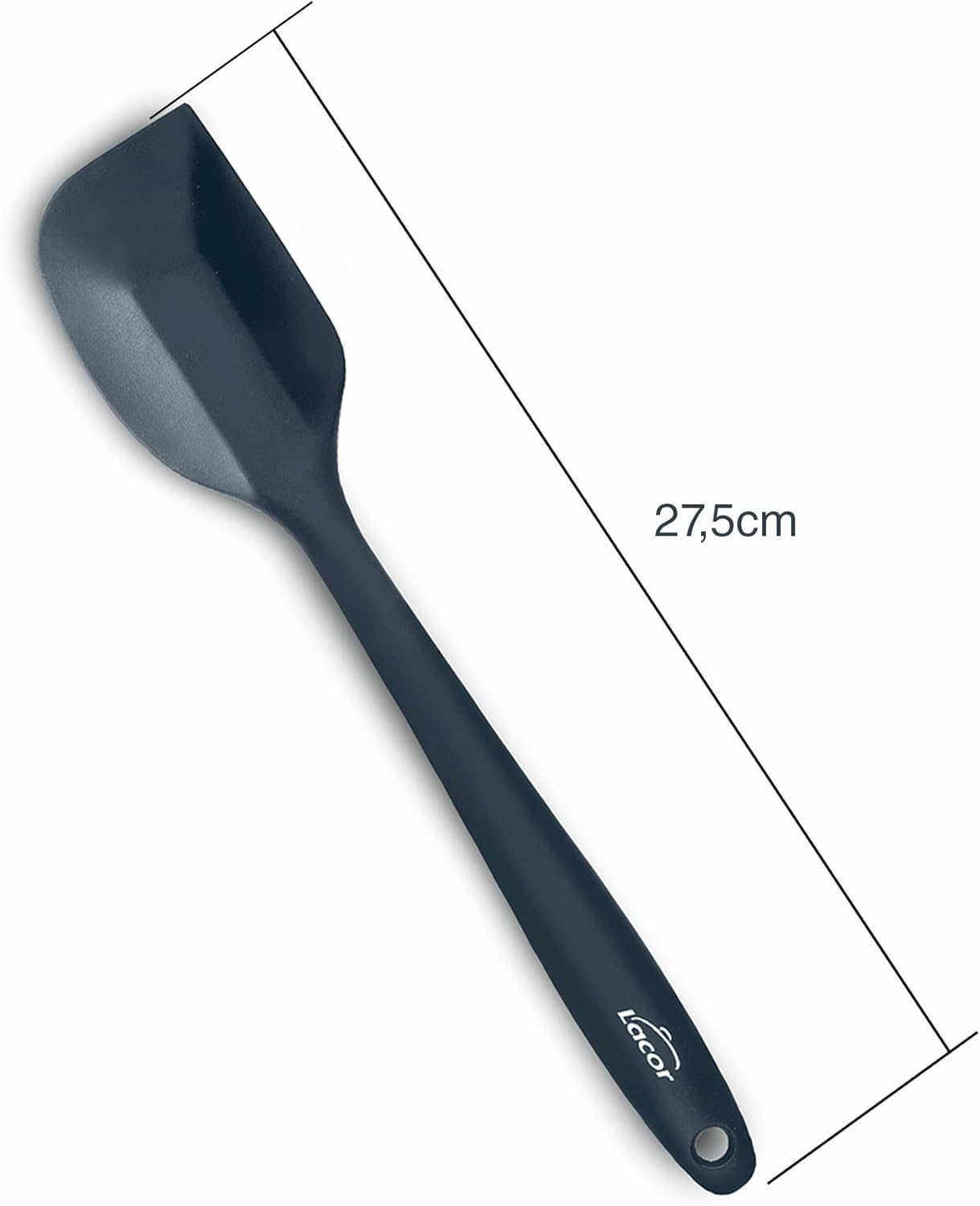 Lacor - spatule silicone écologique, 27,5 cm, sans BPA, 64464