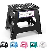 HOUSE DAY 28cm Tabouret Pliant pour Enfant - Marche Pied Enfant Pliable Tabouret en Plastique Cha...