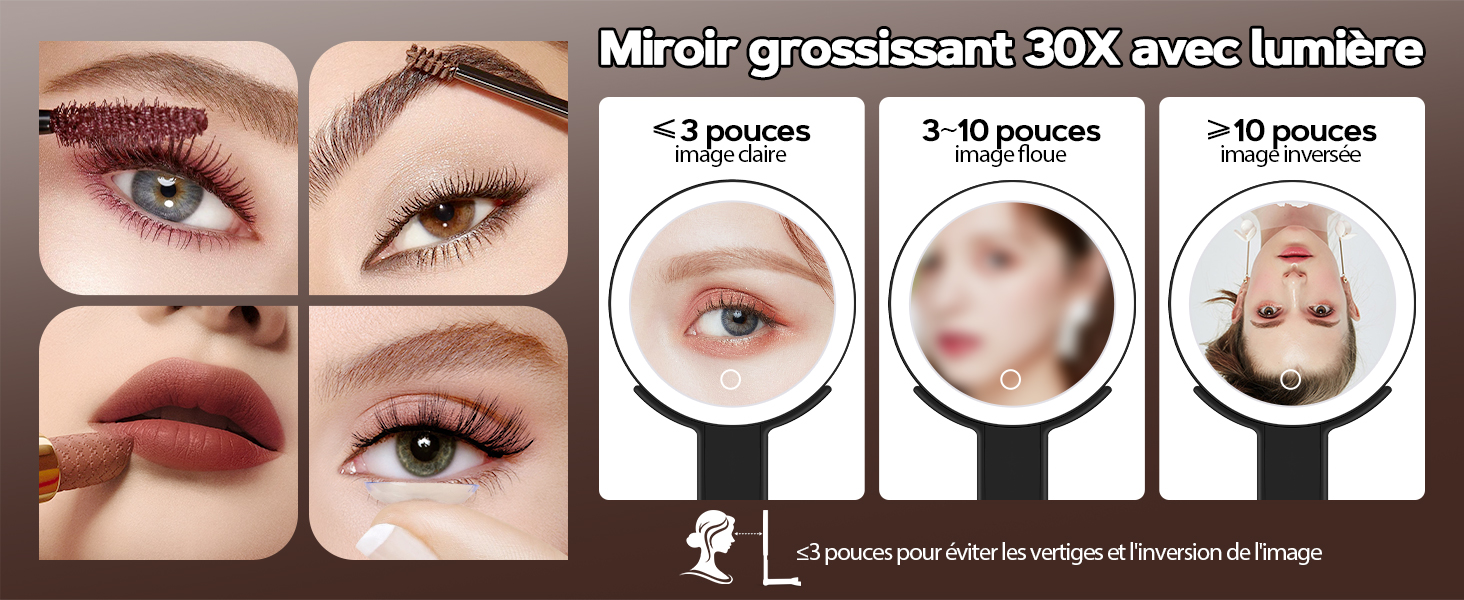 Schéma de beauté pédagogique illustrant la technique d'application circulaire avec des flèches directionnelles et plusieurs étapes pour l'application cosmétique.