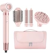 Mescomb Fer à friser et fer à friser 5 en 1 avec sèche-cheveux ionique et fer à friser pour voiture Style professionnel