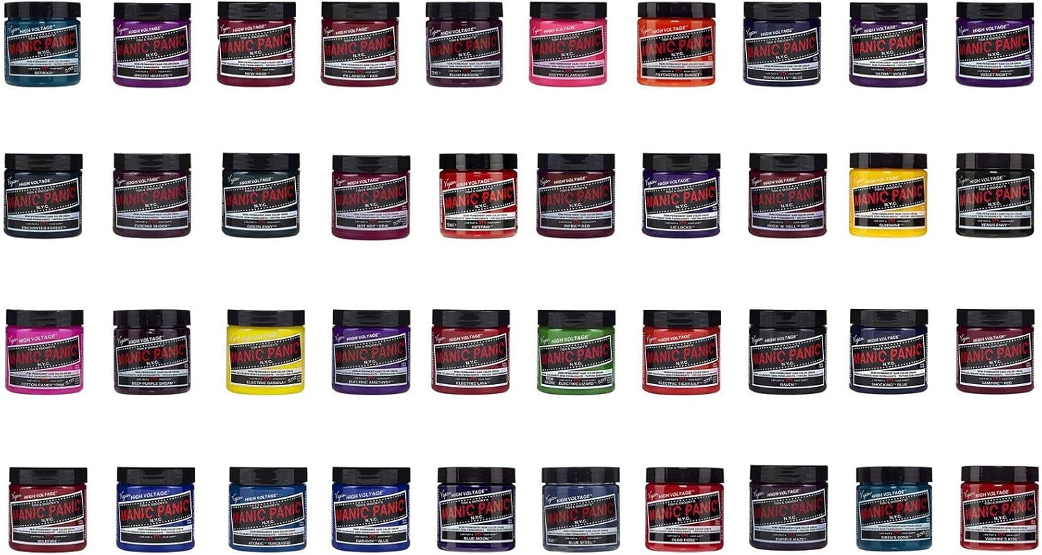 Manic Panic - coloration semi-permanente turquoise 113,4g - longue tenue