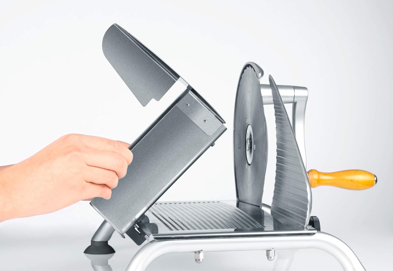 Graef - Manuale H9 - 190 mm - trancheuse inox, épaisseur réglable