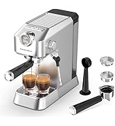 KitchenBoss Machines à Expresso Professionnelle：Machine à Café 15 bars pour la Maison, Machine à ...