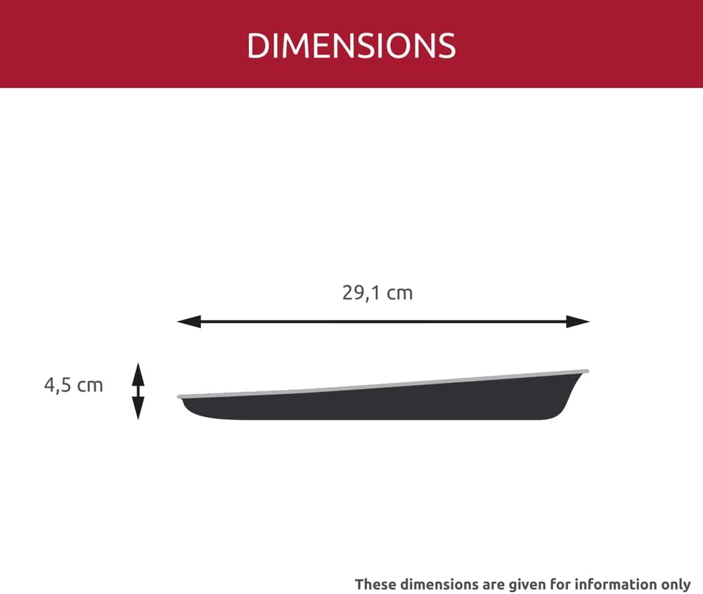 Tefal - Ingenio Eco Resist - poêle crêpe 27cm, induction, L8581004