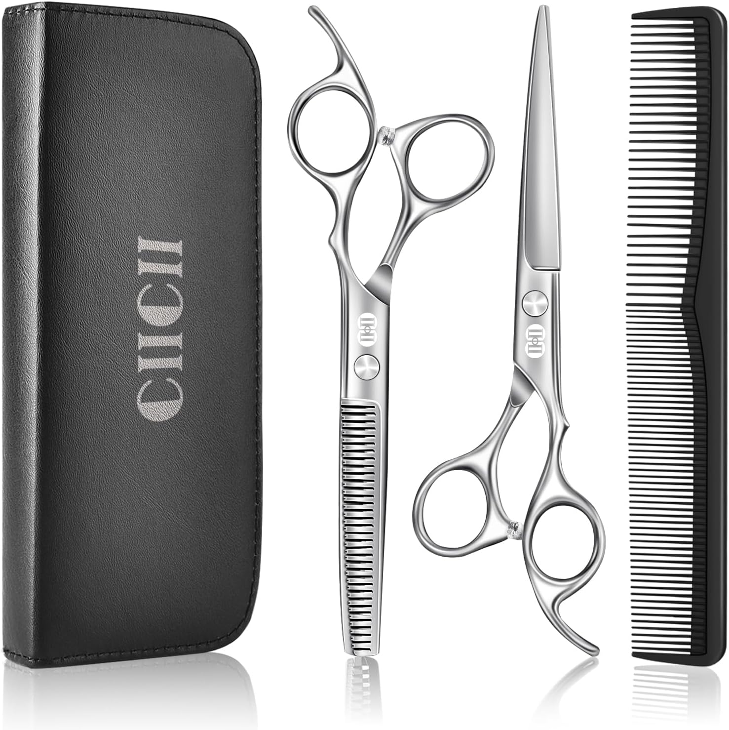 CIICII - Kit Ciseaux Professionnel - 6,7'' - Coupe & effilage cheveux