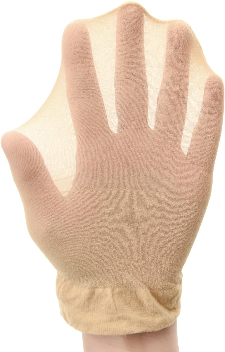 Bonnet de perruque - lot de 12 pièces - nylon beige - respirant, unisexe