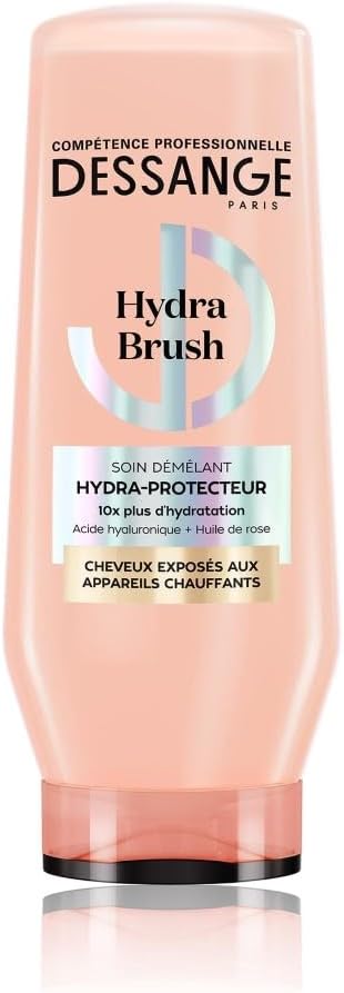 DESSANGE - Hydra Brush Hydra-Protecteur - 225ml - Démêle, hydrate, protège cheveux chauffés