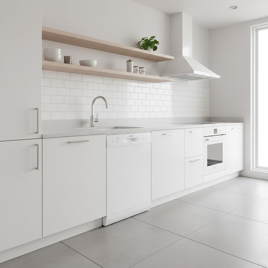 Edesa - lave-vaisselle série EDW - 60 cm - 6 programmes, blanc, classe E, EDW-6130 WH