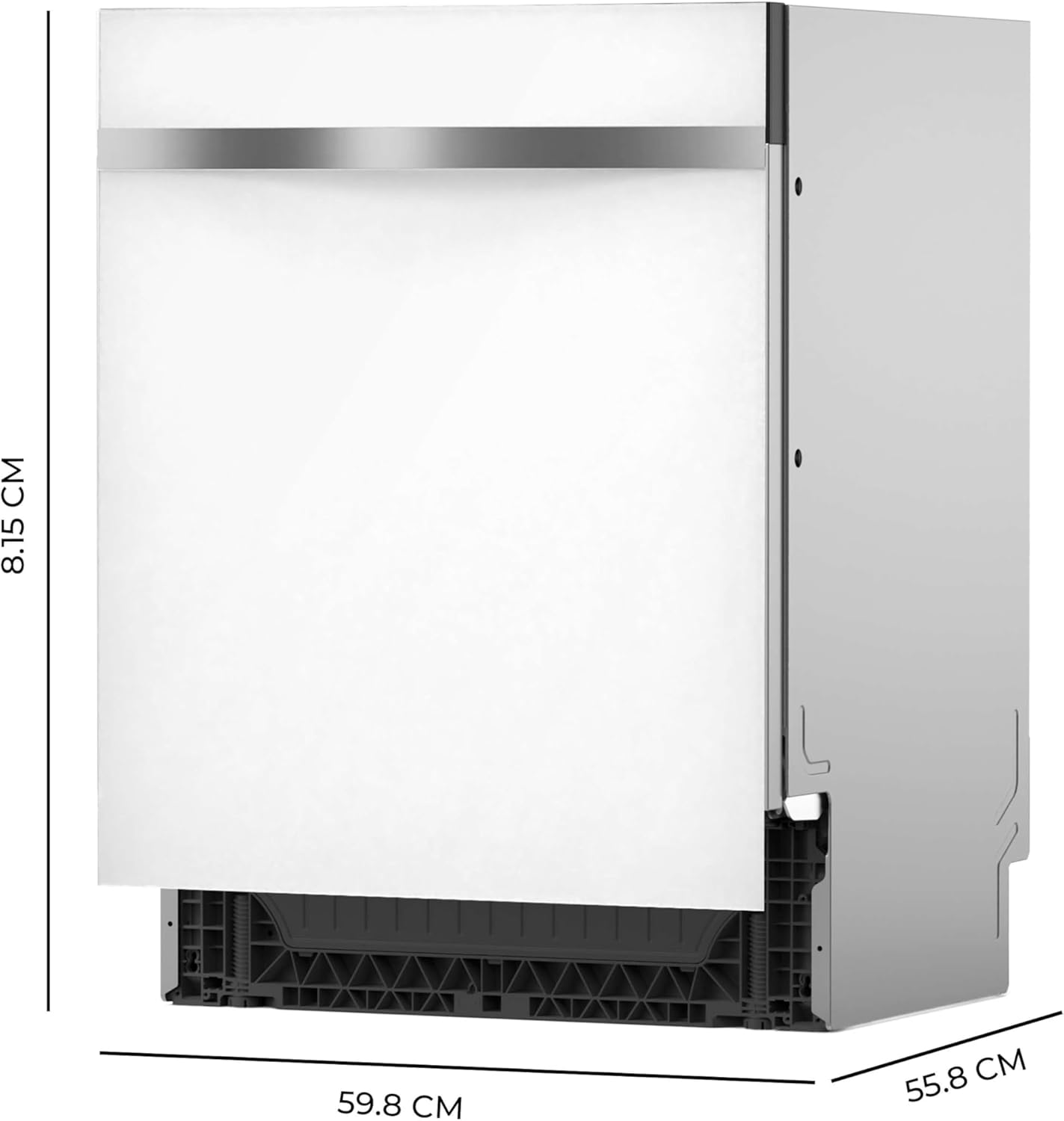 Cecotec - Bolero Aguazero série 60cm - 15 couverts, 8 programmes, moteur Inverter, écran FullColor - 6620 Full-BI