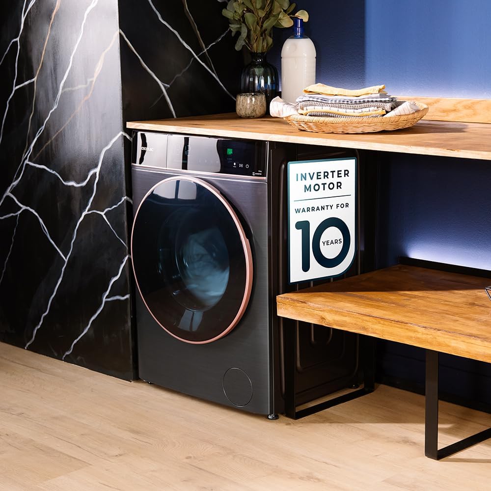 Cecotec - Bolero DressCode 10 kg 1400 tr/min, écran 10,3