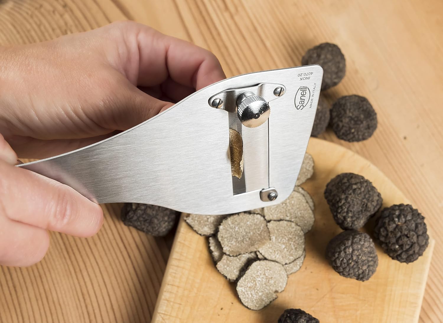 Sanelli - coupe-tondeuse professionnelle - finition satinée - lame inox SAN-Slice