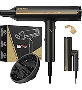 Plusieurs vues rapprochées de la tête et des composants du manche du club de golf, montrant les détails techniques de conception avec des accents dorés sur fond noir.