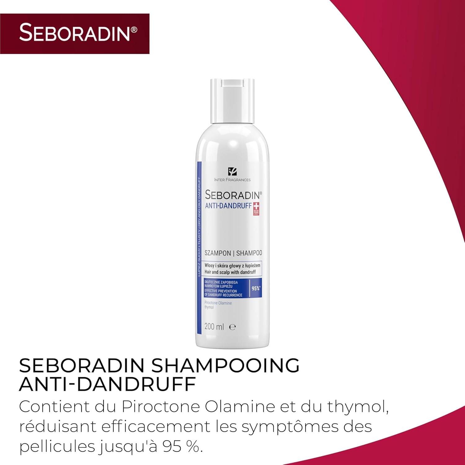 Seboradin - Maria Set Blue - sérum & shampoing antipelliculaire, soin cheveux gras