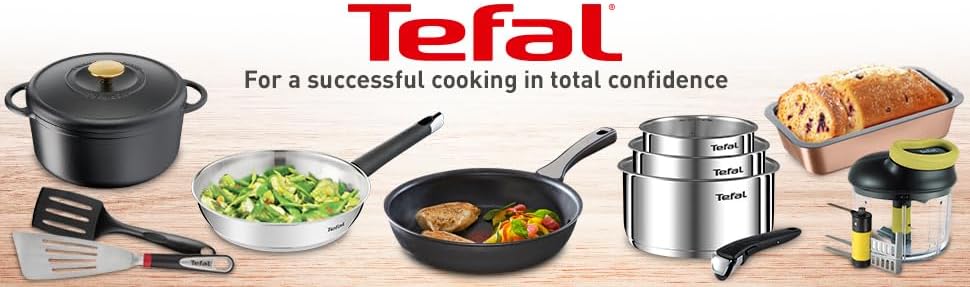 Tefal - Primary inox - poêle 24 cm - garantie 10 ans induction E3080404