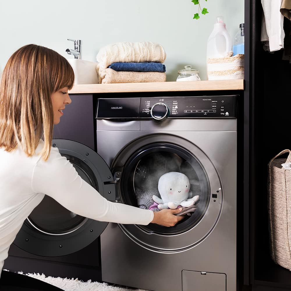 Cecotec - Bolero DressCode (série 121000) - 12kg, 1400tr/min, Inverter, Spa Care