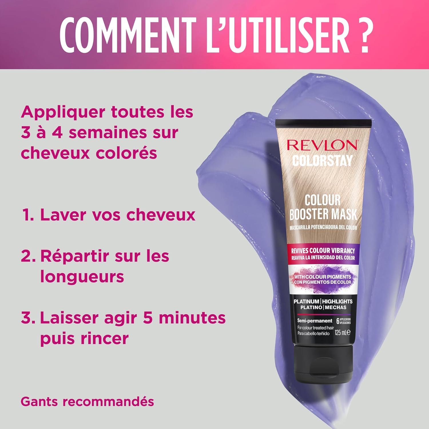 Revlon - Colorstay Masque Booster - 125ml - soin couleur blond hydratant