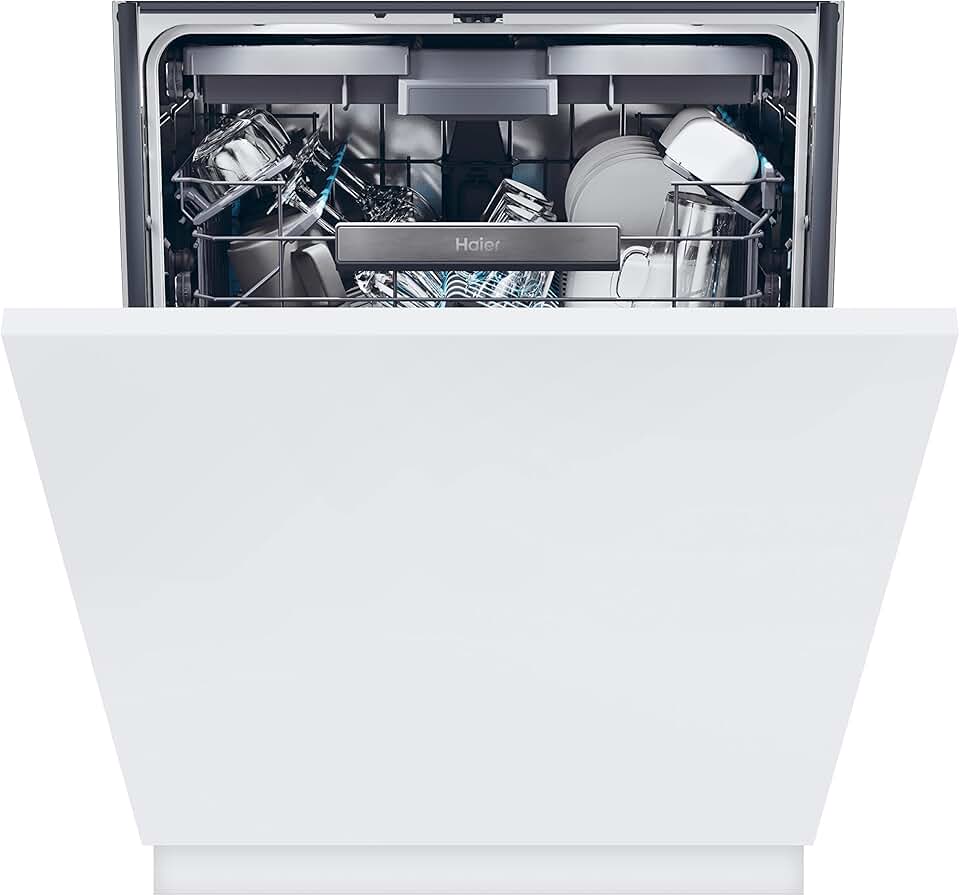 Haier - lave-vaisselle encastrable série XS - 60 cm - 6 programmes - XS6B0S3FSB