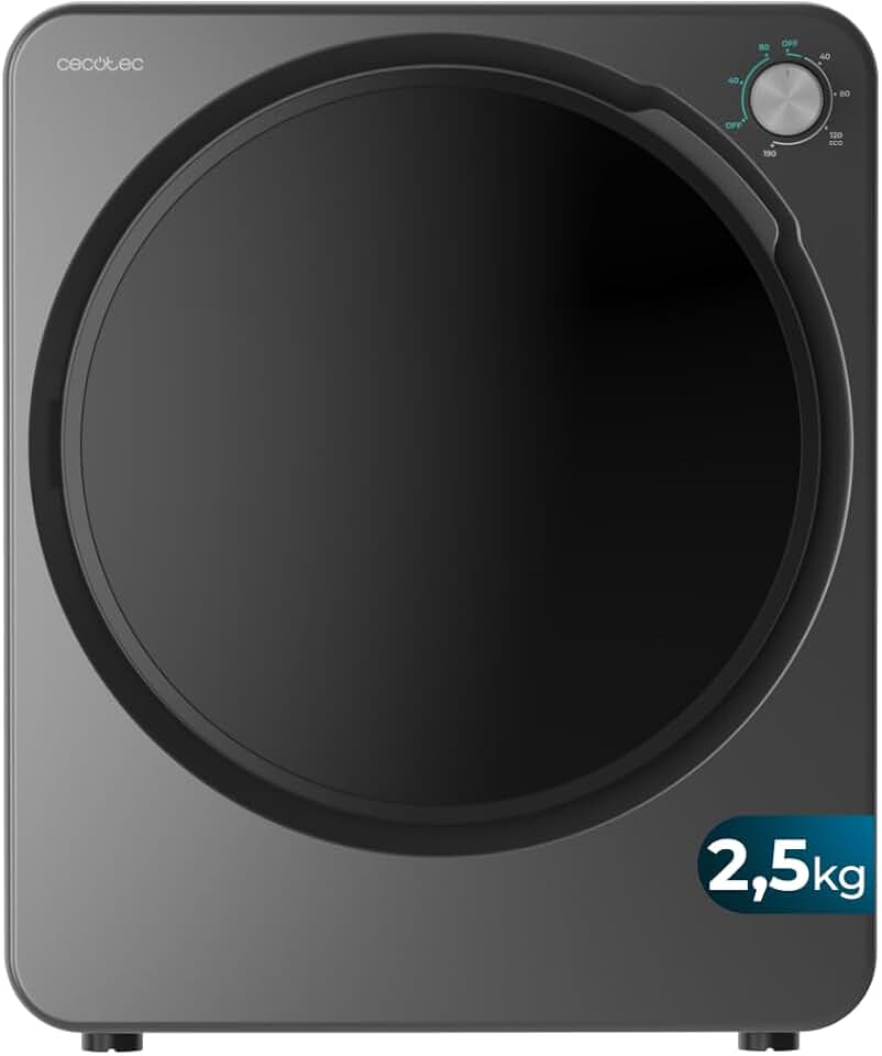 Cecotec - Mini sèche-linge DressCode, 2,5 kg, 950W, 6 programmes, compact - 3150V