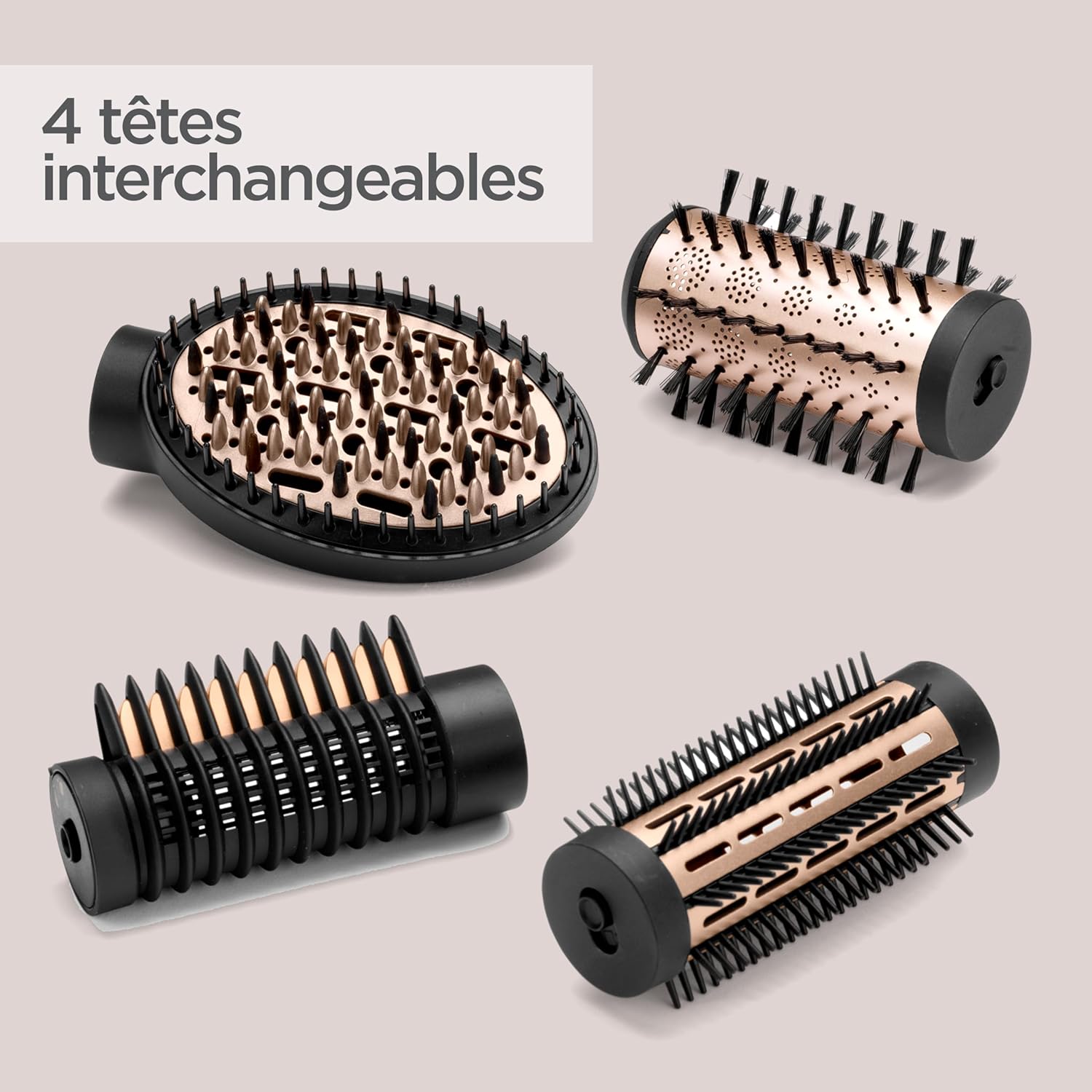 BaByliss - Brosse soufflante Big Hair Luxe, volume et lissage naturel - AS970E