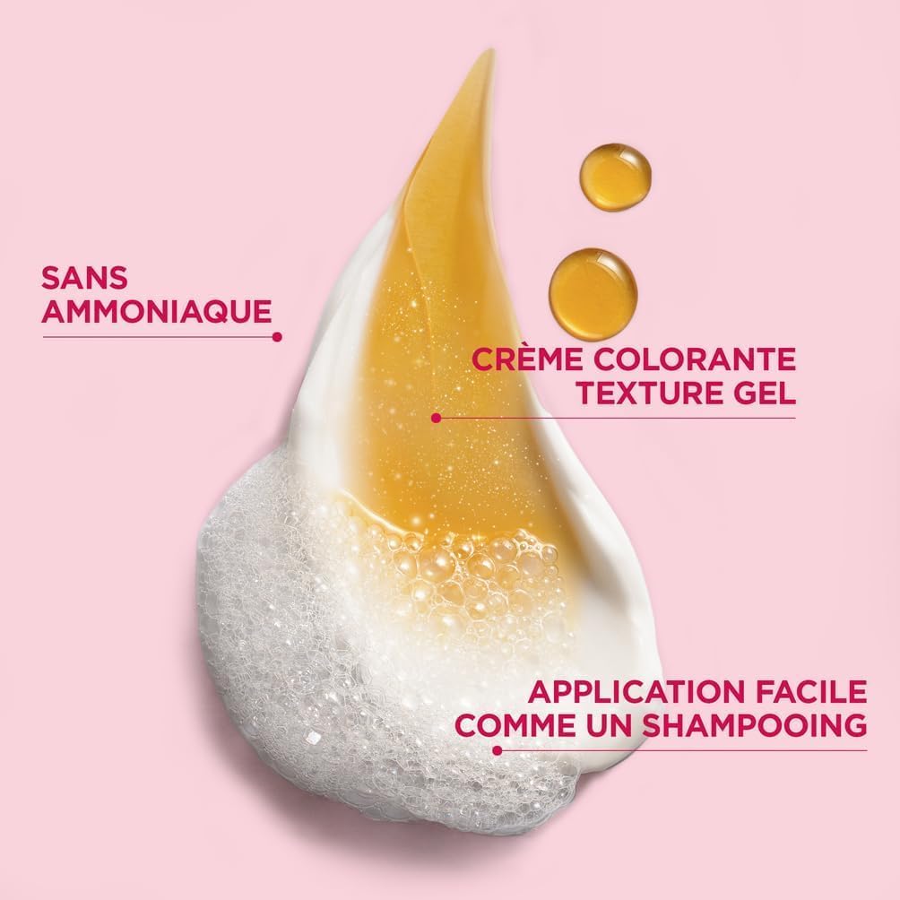 Garnier - Color Shampoo Retouch - noir, couverture 100% cheveux blancs, tenue 4 semaines