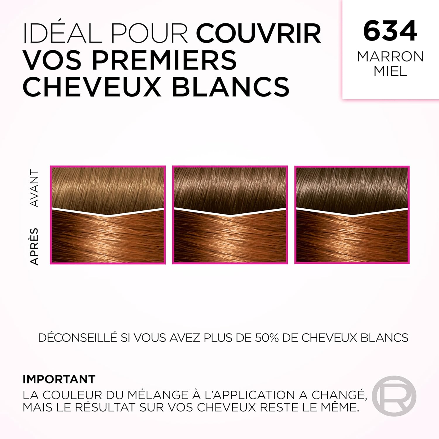 L'Oréal Paris - Casting Crème Gloss - coloration semi-permanente - marron miel, sans ammoniaque