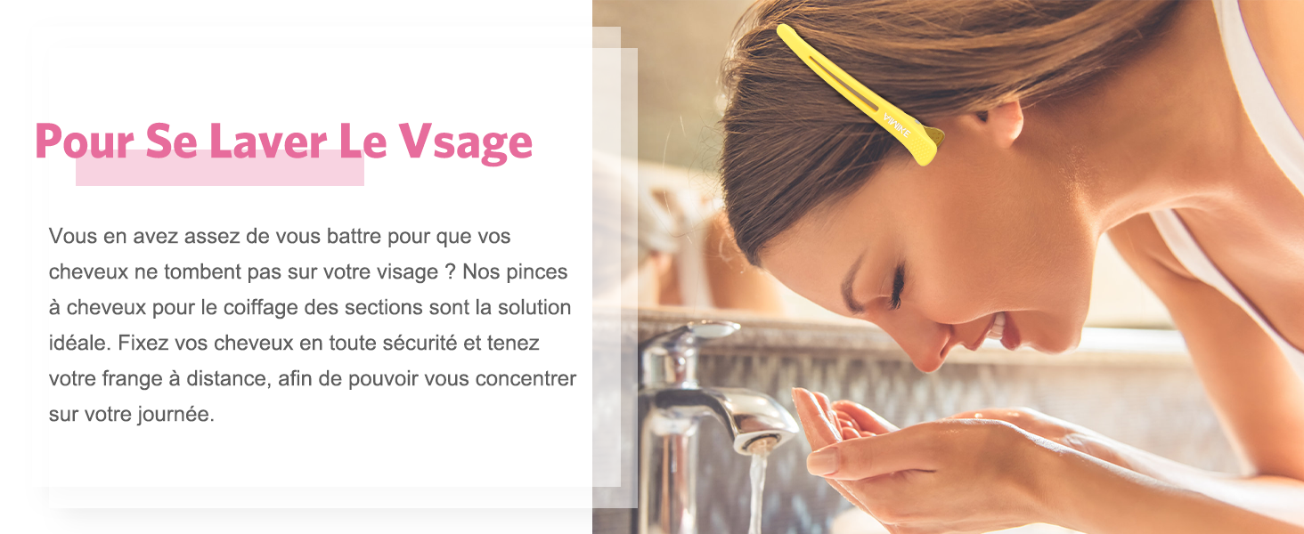 une femme se lavant les mains avec un robinet